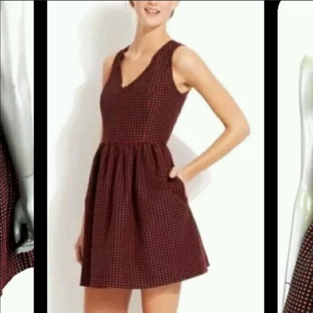 QMack Red Polka dots dress